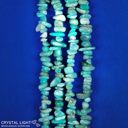 Green Amazonite Chip Beads