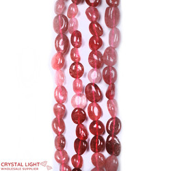 Strawberry Quartz Tumble Beads