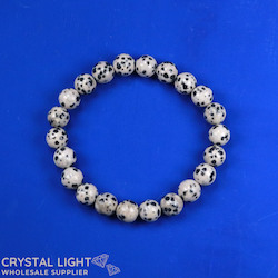 Dalmatian Jasper Bracelet 8mm