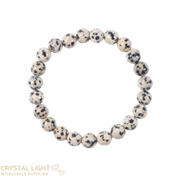 Dalmatian Jasper Bracelet 8mm