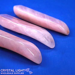 Rose Quartz Freeform Wand