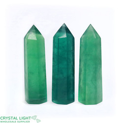 Green Fluorite A-grade Point