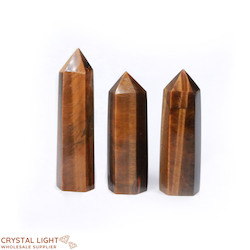 Polished Points By Quantity: Tiger's Eye Point