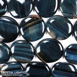 Blue Tigers Eye Flatstone