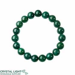Moss Agate Bracelet 10mm