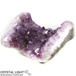Single Druse Pieces: Amethyst Polished Druse