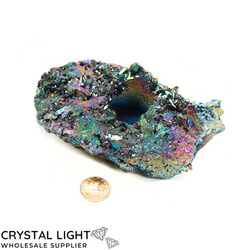 Titanium Aura Candle Holder