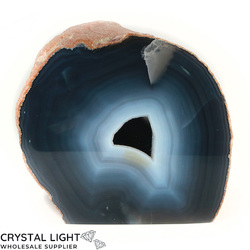 Agate Geodes: Agate Cut Base Geode Large