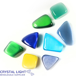 Cat's Eye Large Tumble Lot