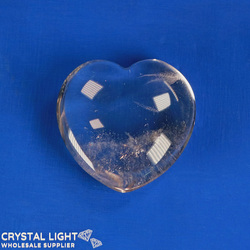 AAA Smokey Quartz Heart