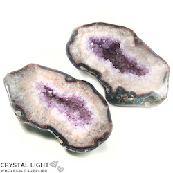 Crystal Pots: Amethyst Druse Pot