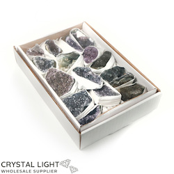Mixed Amethyst Druse Box Set