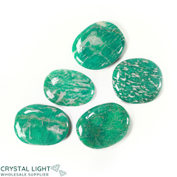 Flatstone Individuals and Lots: Green Amazonite Flatstone Lot