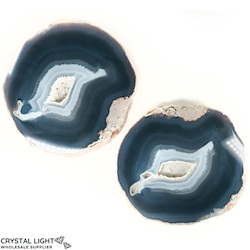 Agate Slab Large Pair