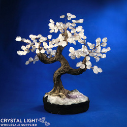 Clear Quartz Druse Tree (Single)