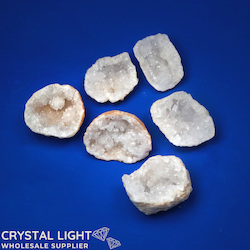 Druse Lots: Quartz Geode Tiny Lot