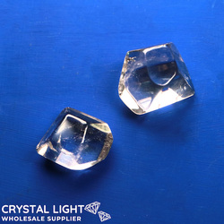 Faceted Shapes: Quartz Faceted Shape Lot