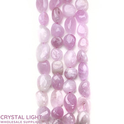 Tumble Beads: Kunzite Tumble Beads