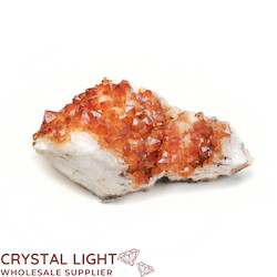 Single Druse Pieces: Citrine Druse Piece