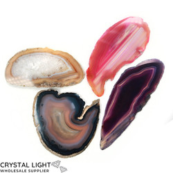 Slices: Mixed Agate Slice Lot