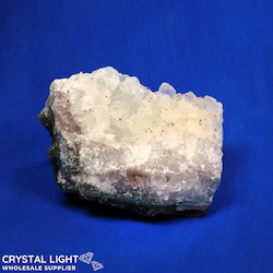 Single Druse Pieces: White Amethyst Druse