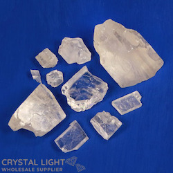 All Other Crystal Specimens: Optical Calcite Specimen Lot