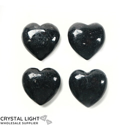 Nuummite Heart