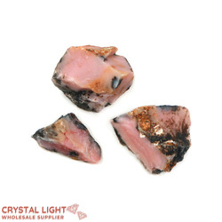 Pink Opal Rough Specimen Lot
