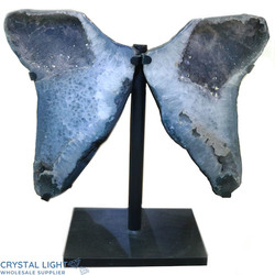 Display Pieces on Stand: Amethyst Wings on Stand