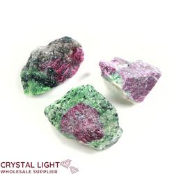 Crystal Specimen Lots: Ruby Zoisite Specimen Lot
