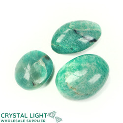 Green Amazonite Palmstone Lot