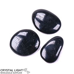 Black Tourmaline Flatstone Lot