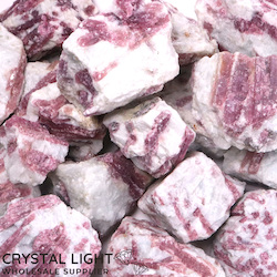 Rough by Weight: Pink Tourmaline Rough (A-Grade) /500g