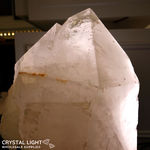 Crystal is Backlit by Display Light.