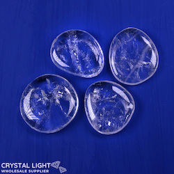 Flatstone Individuals and Lots: Clear Quartz Flatstone Lot