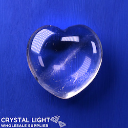 Clear Quartz Heart (A-Grade)