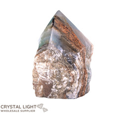 Blue Onyx Cut Base Point