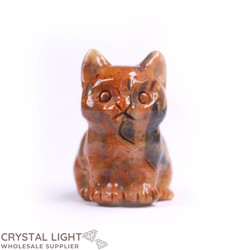 Crazy Lace Agate Cat