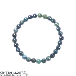 Moss Agate Bracelet 6mm