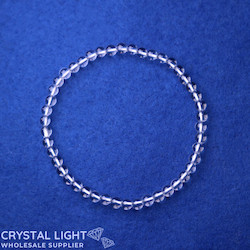Clear Quartz Bracelet 4mm