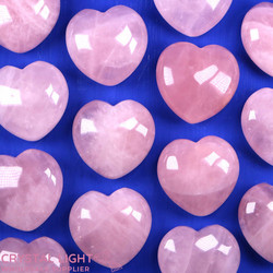 Hearts: Rose Quartz Puff Heart