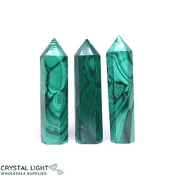 Malachite Polished Point