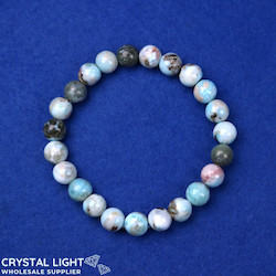 Larimar Bracelet 8mm
