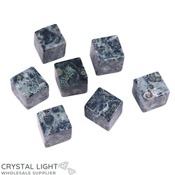 Kambaba Jasper Cube Lot