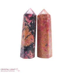 Polished Point Lots: Rhodonite Point Lot