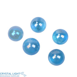 Blue Aura Quartz Sphere Lot