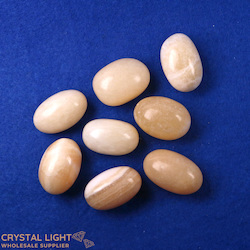 Tumble Lots: Orange Calcite Tumble Lot