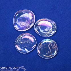 Rainbow Aura Flatstone Lot