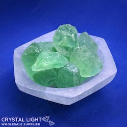 Other Gift Items: Fluorite & Selenite Decor Bowl