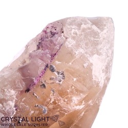 Citrine with Pink Tourmaline